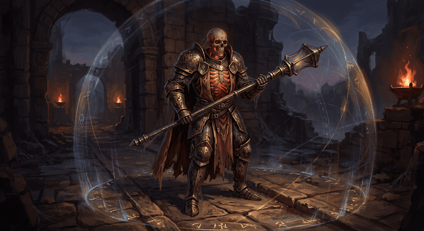 Realm of Ruin The First Warden boss artwork