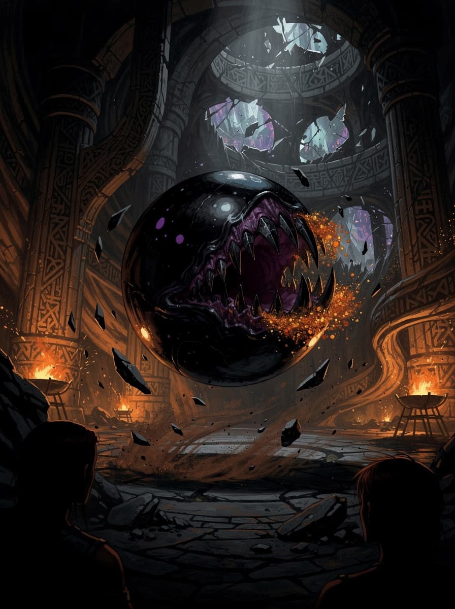 Realm of Ruin The Void Mouth boss artwork