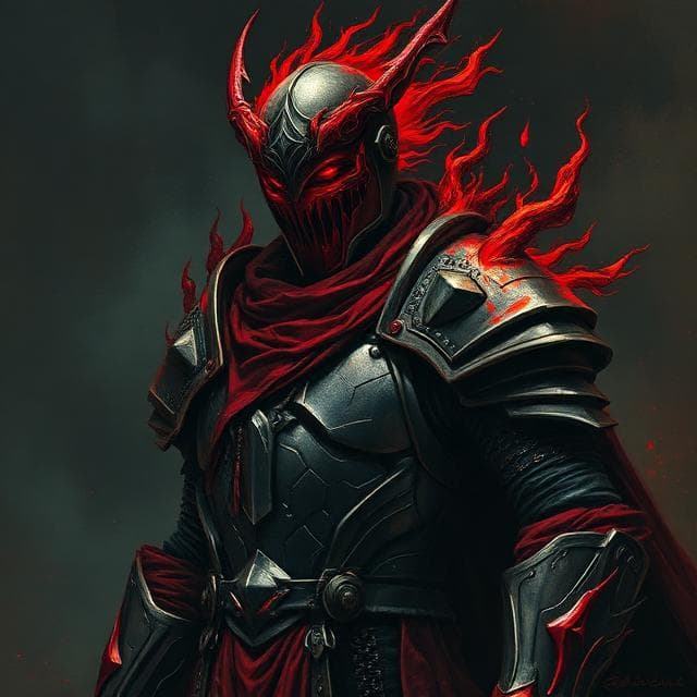 Realm of Ruin Crimson Knight enemy artwork