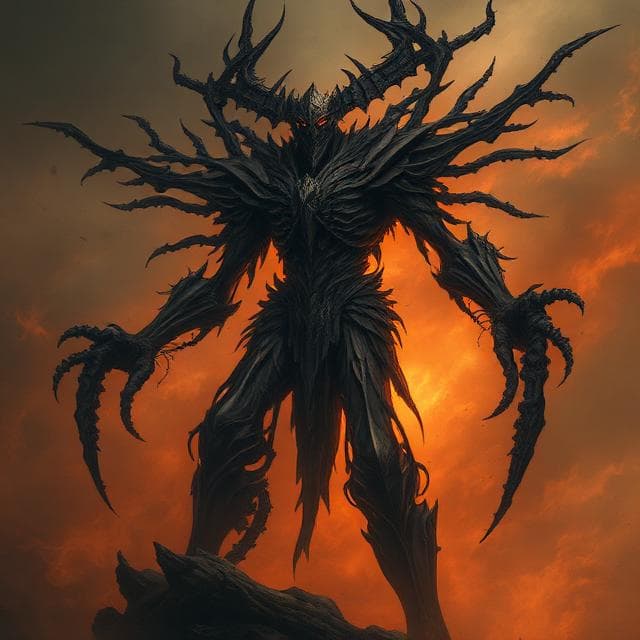 Realm of Ruin Wraith Titan enemy artwork