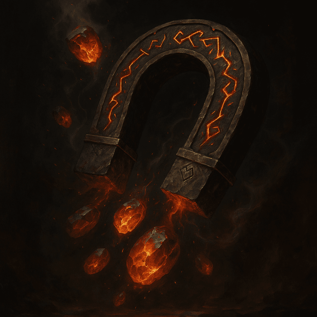 Realm of Ruin Gem Magnet power-up artwork