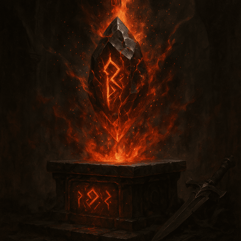 Realm of Ruin Runic Frenzy power-up artwork